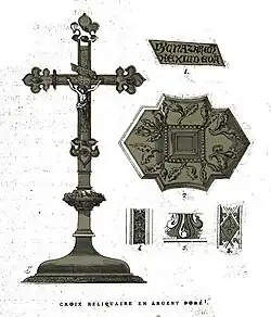 croix reliquaire.