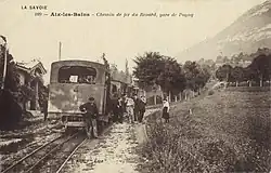 Le chemin de fer du Mont-Revard au début du XXe&nbsp;siècle