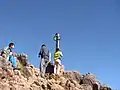 Sommet du mont Aka.