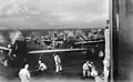 Des chasseurs A6M2 Zero faisant partie de la seconde vague d'attaque de Pearl Harbor se préparent à décoller de l'Akagi