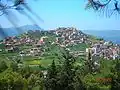 Vue du sud du village d'Akaoudj