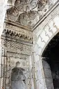 Caravansérail de Sultanhani, entrée du bâtiment couvert.