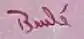 signature d'Al Brule
