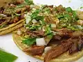 Tacos al pastor, parmi les plus populaires.