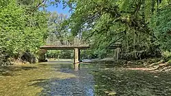 Pont sur le Lison à la Combe du Pont.