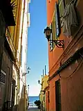 Rues colorées du vieux centre.
