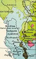 Carte ethno-linguistique de 1898.