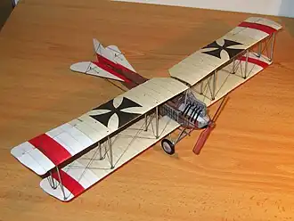 Vue de l'avion.