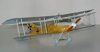 Vue de l'avion.
