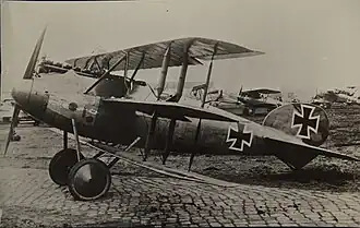 Vue de l'avion.