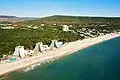 Albena : Vue aérienne de la station balnéaire