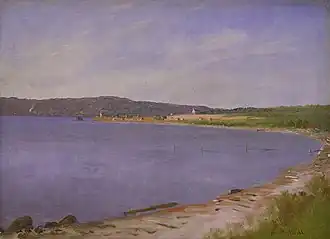 La Baie de San Francisco, 1871-1873, Washington, Smithsonian American Art Museum.