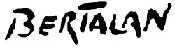 signature d'Albert Bertalan