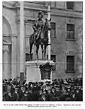 Statue d'Albert de Saxe à Dresde