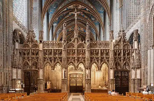 photographie du chœur du jubilé de la cathédrale.