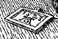 Monogramme de Dürer dans une représentation de la Cène
