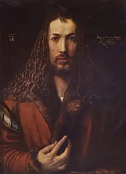 DürerAutoportrait à la fourrure1500