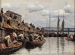 Les ouvriers de sable, Aleksander Gierymski,1887.