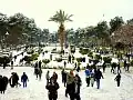 Vue du parc sous la neige en 2012