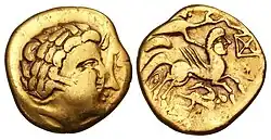 Photographie des deux faces d'une pièce de monnaie.