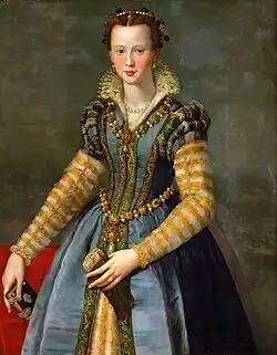 Marie de Médicisv. 1555, Vienne.