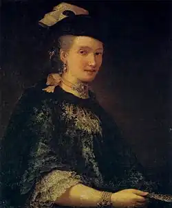 Portrait de dame, vers 1770Musée des Offices