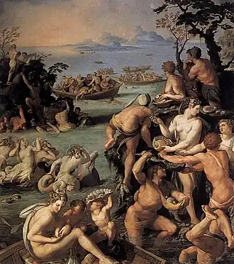 Pêche des perles1570-1572, Palazzo Vecchio.