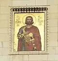 Mosaïque représentant Alexandre Nevski