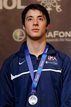 Massialas aux championnats du monde 2013