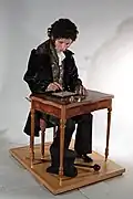 Automate d'Alexandre Pouchkine écrivant de la poésie (2010)