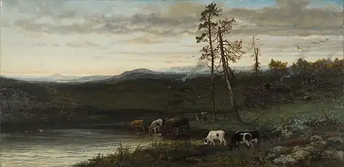 Paysage montagneux, Musée de Dordrecht.