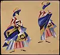 "Costume design for Romeo and Juliette" (1921), Centre M.T. Abraham