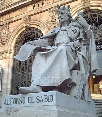 photo : statue à Madrid