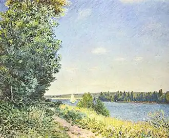 Normandie, voie d'eau, au soir (1894)Musée des beaux-arts de Rouen.
