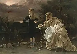 Mère et ses enfants, 1887