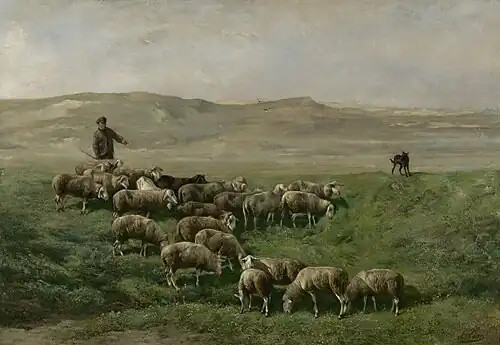 Matinée dans les dunes près de Heist, 1869Collection Mesdag, La Haye