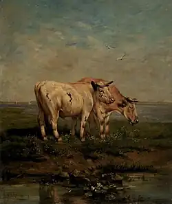 Bétail près d'un ruisseaumusée des Beaux-Arts de Gand