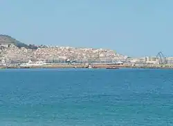 Casbah d'Alger vue depuis la mer
