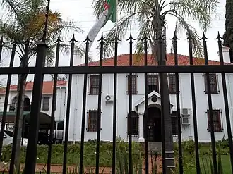 Ambassade à Pretoria.