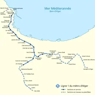 Image illustrative de l’article Métro d'Alger