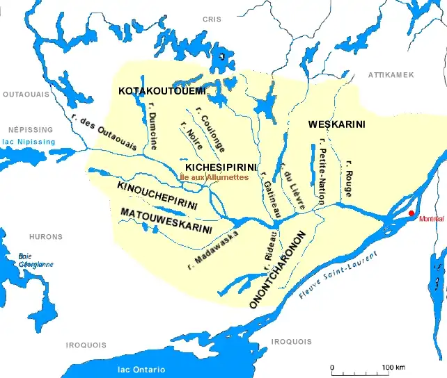 Nations algonquines