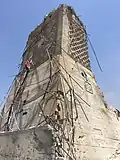 Base du minaret.