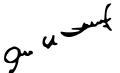 Signature de Ali Akbar Salehiعلیاکبر صالحی