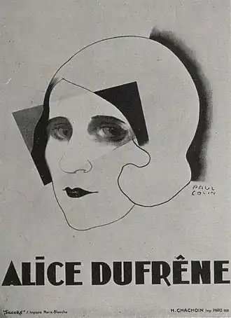 Alice Dufrêne, 1930