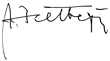 Signature de Alija IzetbegovićАлија Изетбеговић