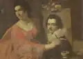 Allégorie de la peinture (attribution discutée), vers 1620, collection privée