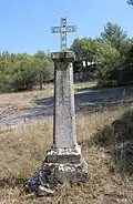 La sixième station où sont gravées les initiales du donateur D. du PL de Ct.