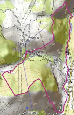 Carte topographique