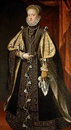 Anne d'Autriche,1571, musée d'histoire de l'art de Vienne