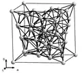 Structure cristalline du α-Mn.